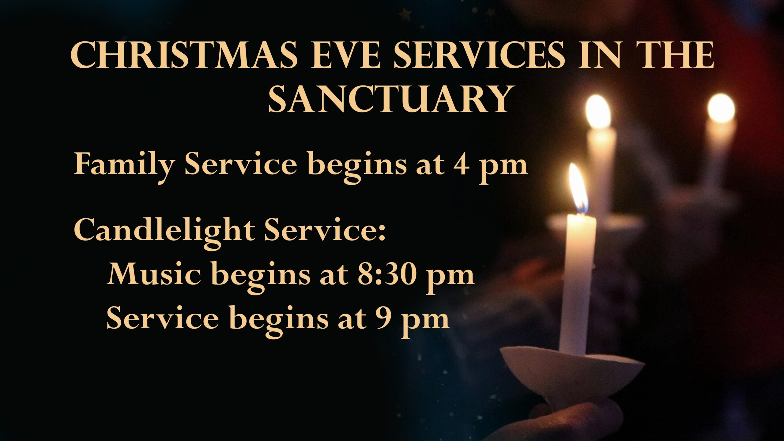 Christmas Eve Services